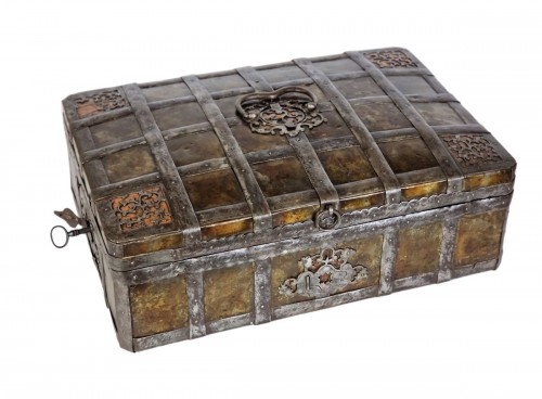 A Louis XIV large tax-box