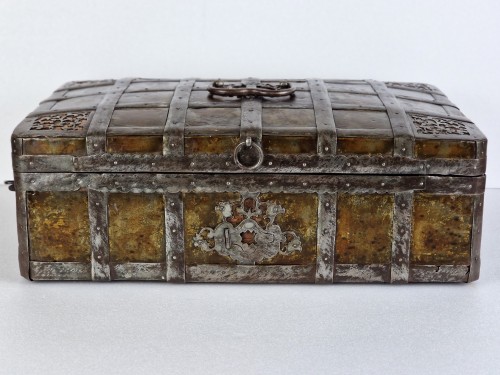 Grande cassette de collecteur d’époque Louis XIV - Sérignan Antiquités