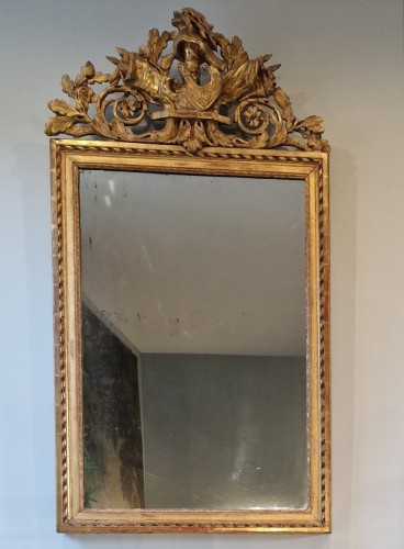 Antiquités - A Louis XVI Neoclassical mirror circa 1781