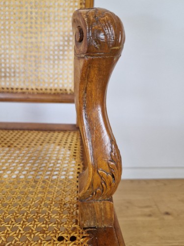 A Régence beechwood caned circa 1715-1720 - French Regence