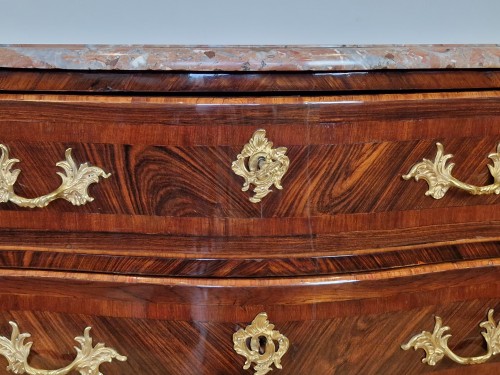 Antiquités - A Louis XV chest of drawermid stamped Birclet  early 18th century