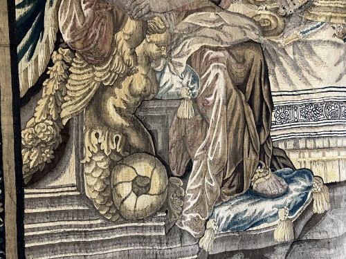 Tapestry & Carpet  - Tapisserie D’aubusson « le Banquet D’alcinous » D’après Isaac Moillon XVII ème Siècle