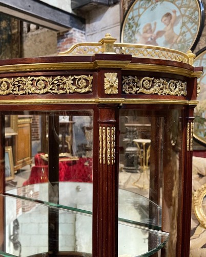 XIXe siècle - Paul Sormani (1817-1877) - Vitrine galbée Napoleon III