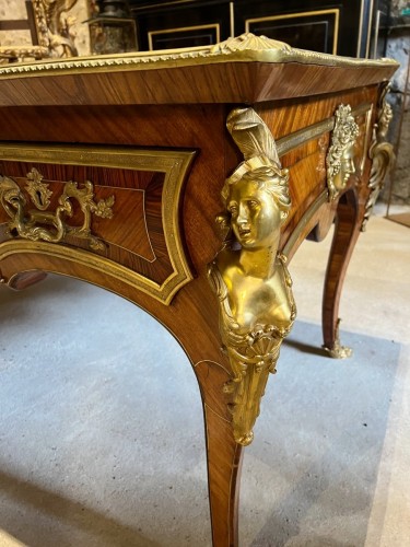 Napoléon III - Late 19th-century desk after Charles Cressent