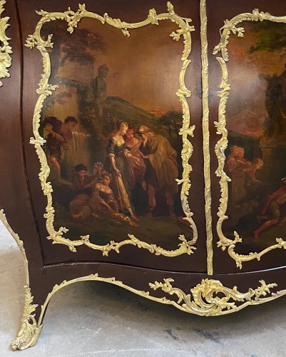 Buffet d’apparat galbé en Vernis Martin et bronzes dorés - Napoléon III