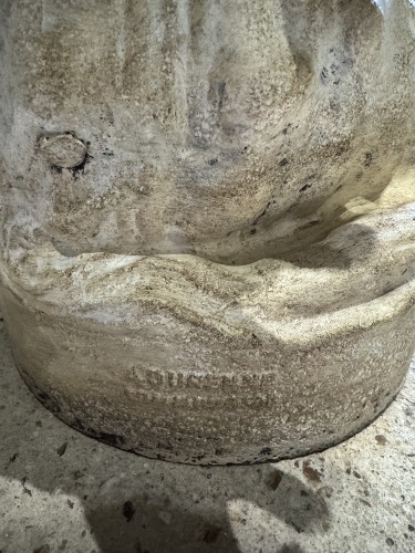 Napoléon III - Faune au coquillage signé de Durenne fonderie du Val d’Osne