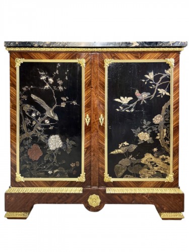 19th century Coromandel cabinet by Escalier de cristal
