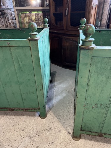 Antiquités - Suite de 4 bacs à oranger d’époque Art déco