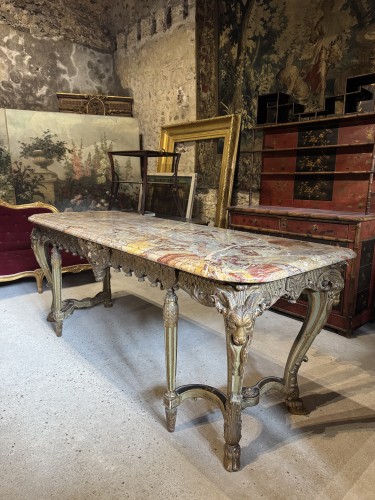 Console de château fin XIXe - Mobilier Style Napoléon III
