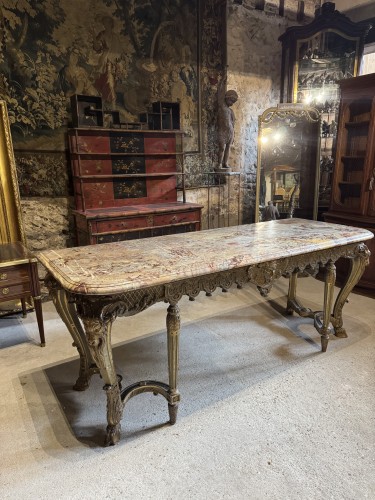 XIXe siècle - Console de château fin XIXe