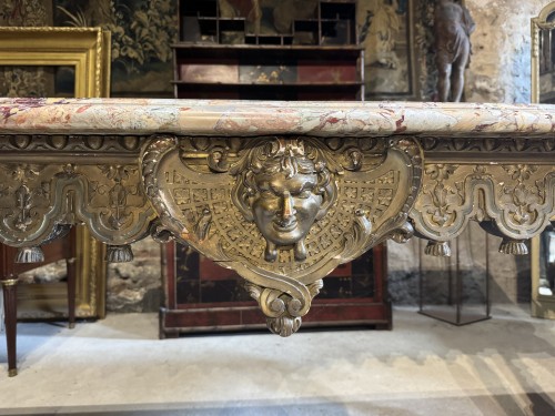 Console de château fin XIXe - Napoléon III