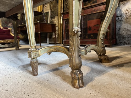 Antiquités - Console de château fin XIXe
