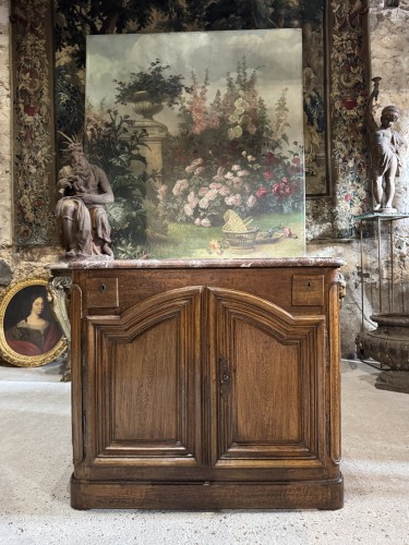 Louis XIV - 18th-century hunting sideboard stamped by Nicolas Martigny 