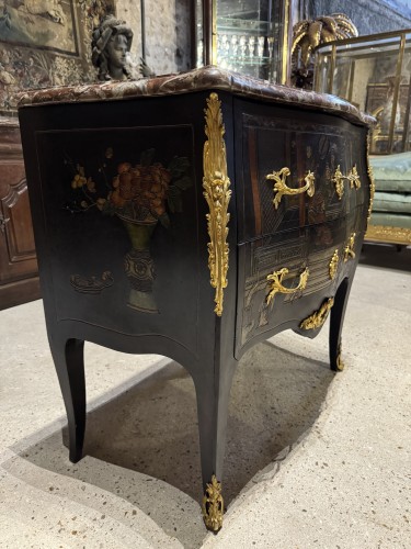 Mobilier Commode - Commode en laque de coromandel d’époque Napoléon III