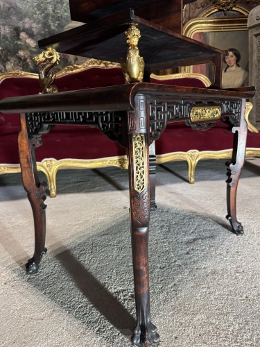 Antiquités - Gabriel Viardot - Table à thé japonisante