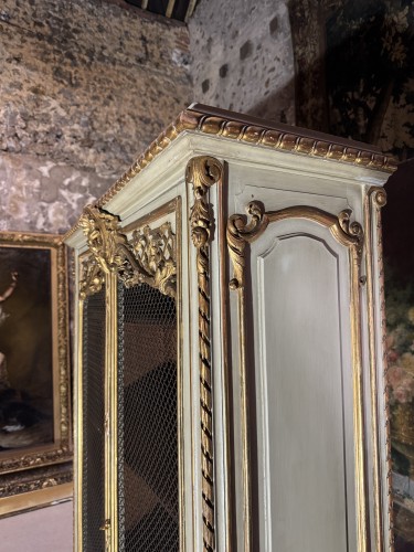 Napoléon III - Bibliothèque de style Louis XV d’époque Napoléon III