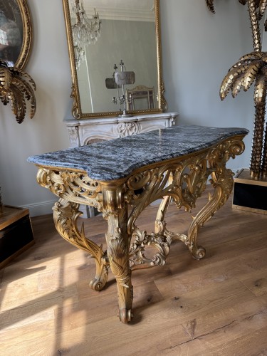Console italienne du XIXe siècle - Antiquités Simon