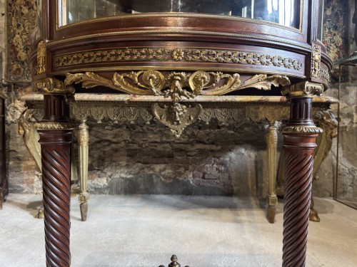 XIXe siècle - Vitrine d’époque Napoléon III attribuée à Paul Sormani (1817 - 1877)