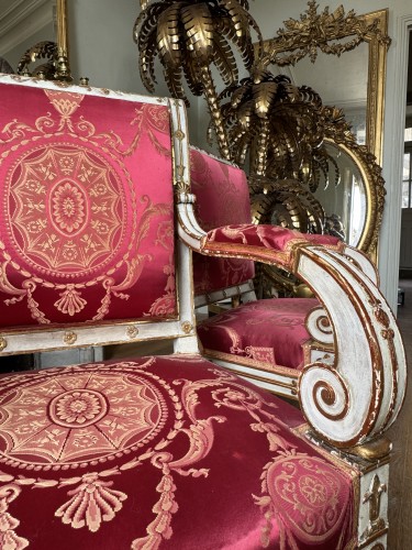 Paire de fauteuils d’époque Empire - Empire