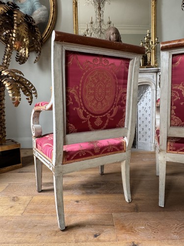 Empire - Paire de fauteuils d’époque Empire