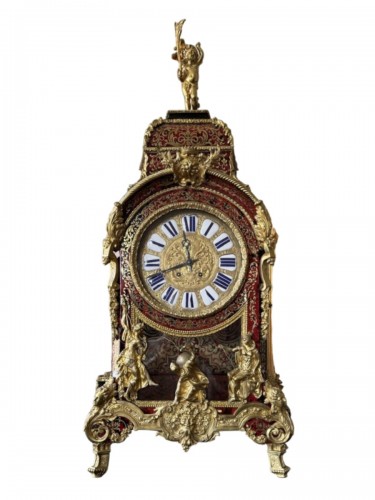 Cartel en marqueterie Boulle estampillé de Henri Picard (1840-1890) 