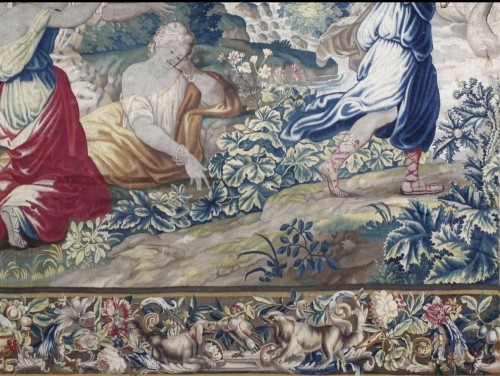 Tapisserie & Tapis Tapisserie - Tapisserie de Bruxelles XVIIe « Les amours des dieux »