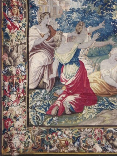 Louis XIV - Tapisserie de Bruxelles XVIIe « Les amours des dieux »
