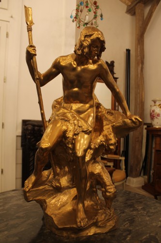 GASQ Paul (1860-1944) - Berger et Mouton, Barbedienne Fondeur - Sculpture Style 