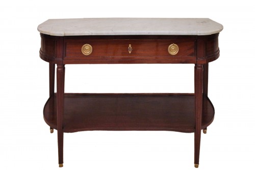 Louis XVI console, stamped by Fidelys SCHEY