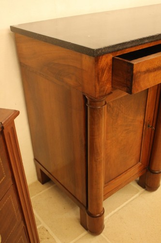 19th century - Sideboard with revolving columns, Empire period