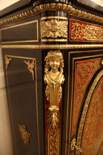 Napoléon III - Boulle marquetry cabinet, Napoleon III period