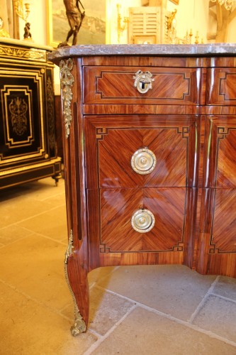 Transition - Transitional chest of drawers stamped I.G.SCHLICHTIG