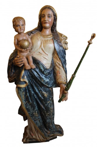 Grande Vierge à l'Enfant, époque XVIIIe