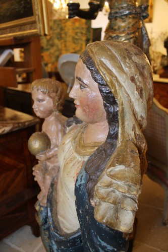  - Grande Vierge à l'Enfant, époque XVIIIe