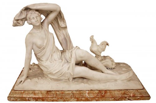 Sculpture en marbre de François PERRAUD