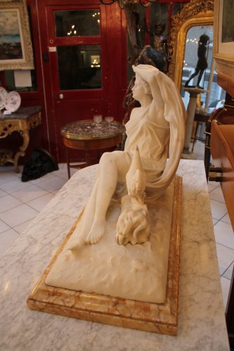 Sculpture en marbre de François PERRAUD - Sculpture Style 