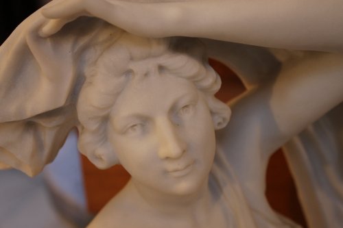 - Sculpture en marbre de François PERRAUD