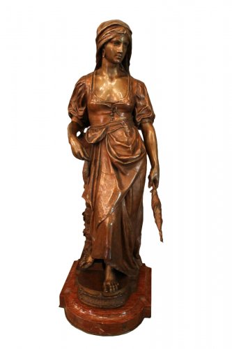 "Graziella" bronze de MARIOTON