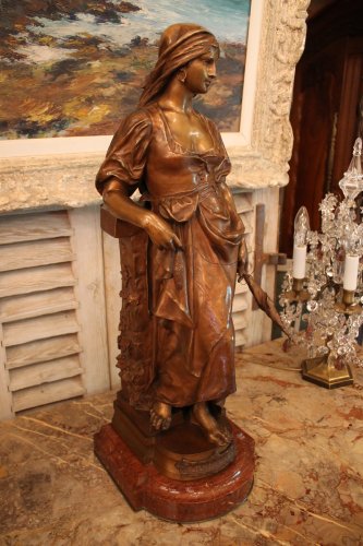 "Graziella" bronze de MARIOTON - Sculpture Style 
