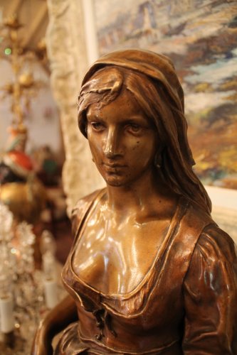 "Graziella" bronze de MARIOTON - Antiquités Thierry Martin