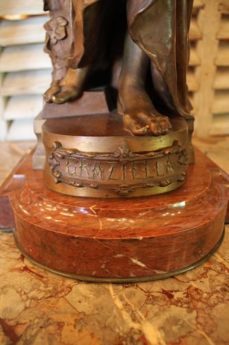  - "Graziella" bronze de MARIOTON