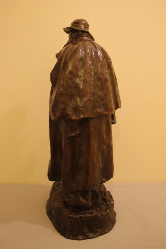 Le Berger, bronze de Marius REMONDOT fonte Thiébaut, Fumière et Gavignot - Sculpture Style 