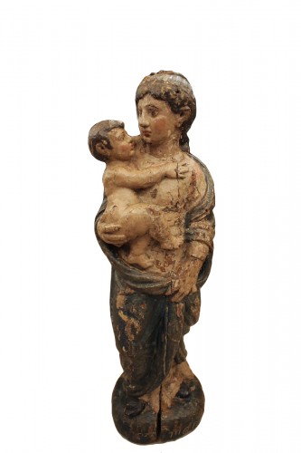 Vierge à l'enfant XVIIe siècle