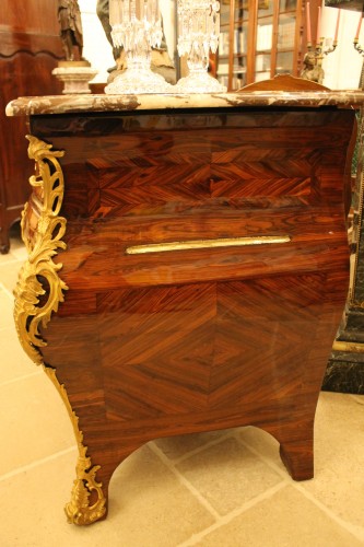 Commode Louis XV estampillée G. SCHWINGKENS - Antiquités Thierry Martin