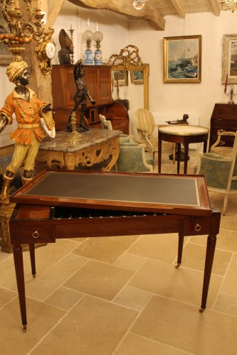 Mobilier Table à Jeux - Table tric-trac en acajou, époque Louis XVI