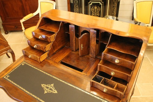 Furniture  - French Louis XV Provencal slope desk in walnut