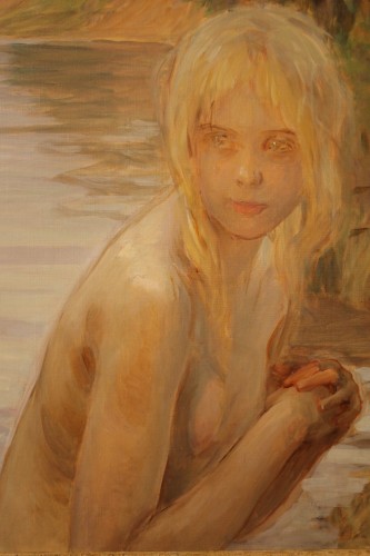 CHABAS Paul Emile (1869-1937)  – La Baigneuse - 