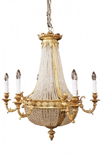 Lustre Montgolfière, fin XIXe siècle