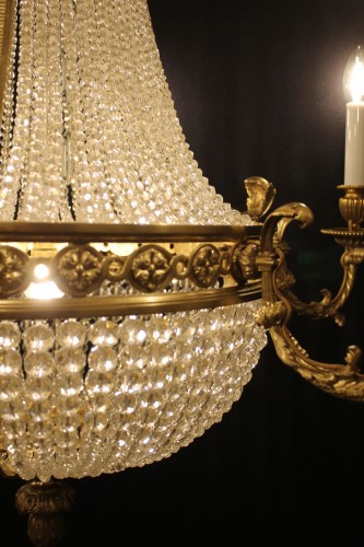 Luminaires Lustre - Lustre Montgolfière, fin XIXe siècle
