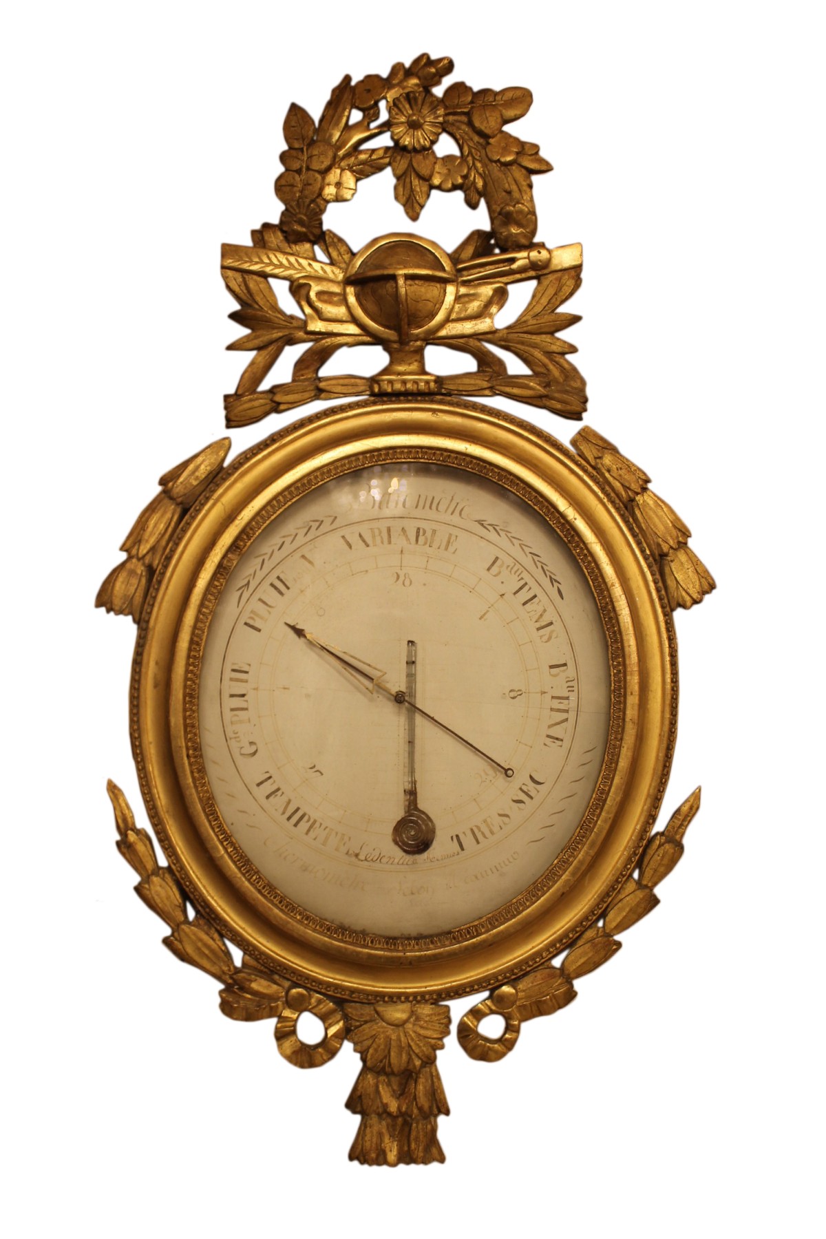 Baromètre - thermomètre d'époque Louis XV - XVIIIe siècle - N.76087